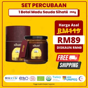 Madu Sauda Sihate - Percubaan 1 Botol